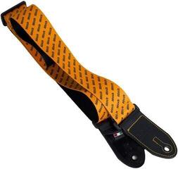 Kytarový pás Markbass MB Strap Branded 5 Kytarový pás Yellow