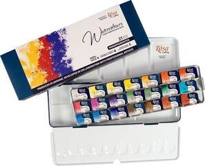 Watercolour Paint Rosa 3403221 Set of Watercolour Paints Monopigmented 21 x 2,5 ml