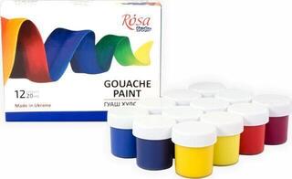 Guaššvärv Rosa 221542 Guaššvärvide komplekt 12 x 20 ml