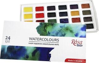 Watercolour Paint Rosa 340324 Set of Watercolour Paints 24 x 2,5 ml
