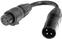 Kabel za DMX svetlo Accu Cable 3-pin M to 5-pin FM IP65 Kabel za DMX svetlo
