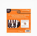 Legend Vinyl LV20 Pack - HDPE Lined Acid Free Kraft Paper ЛП омоти (12" Vinyl) 25 White