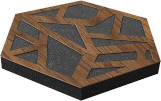 Absorbent foam panel Mega Acoustic HoneyFoamPRO 2 cm Philadelphia Oak Absorbent foam panel