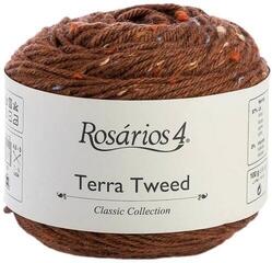 Pletací příze Rosários 4 Terra Tweed 9 Brick Pletací příze