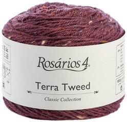 Плетива прежда Rosários 4 Terra Tweed 11 Pink Плетива прежда
