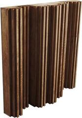 Diffusor Mega Acoustic Acoustic Fractal Diffuser Walnut Diffusor