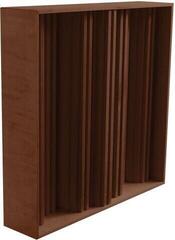 Diffusor Mega Acoustic Acoustic Fractal Diffuser with Frame Walnut Diffusor