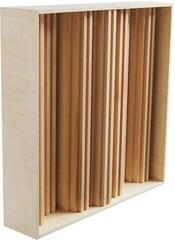 Diffusor Mega Acoustic Acoustic Fractal Diffuser with Frame Natural Diffusor