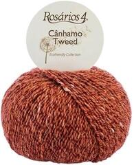 Pletací příze Rosários 4 Cânhamo Tweed 05 Red Pletací příze