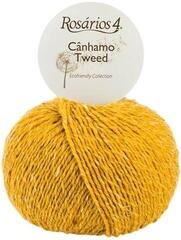 Hilo de tejer Rosários 4 Cânhamo Tweed 07 Yellow Hilo de tejer