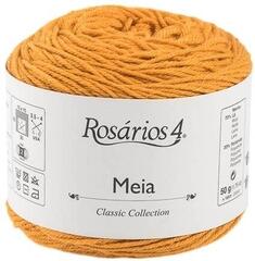 Fil à tricoter Rosários 4 Meia 03 Toasted Yellow Fil à tricoter