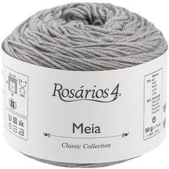 Strickgarn Rosários 4 Meia 09 Medium Grey Strickgarn