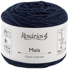 Fil à tricoter Rosários 4 Meia 12 Navy Fil à tricoter