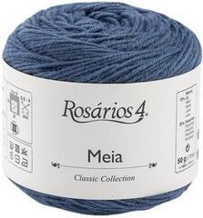 Knitting Yarn Rosários 4 Meia 13 Denim Knitting Yarn