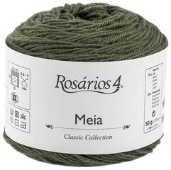 Fil à tricoter Rosários 4 Meia 17 Moss Fil à tricoter