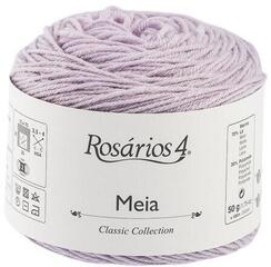 Плетива прежда Rosários 4 Meia 30 Lilac Плетива прежда