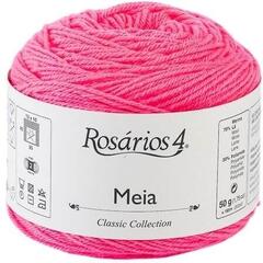 Strickgarn Rosários 4 Meia 34 Neon Pink Strickgarn