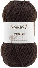 Плетива прежда Rosários 4 Amália 11 Dark Brown Плетива прежда