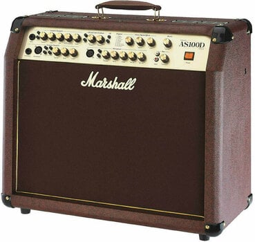 Kombi för akustisk och elektrisk gitarr Marshall AS 100 D - 1