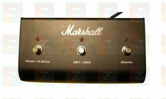 Pédalier pour ampli guitare Marshall PEDL 10014 Footswitch Triple-LED - 1