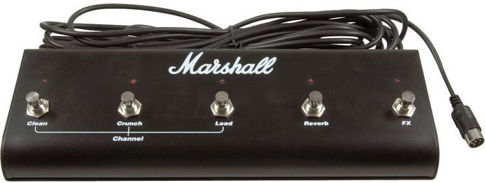 Pédalier pour ampli guitare Marshall PEDL 10021 Footswitch TSL100-TSL122