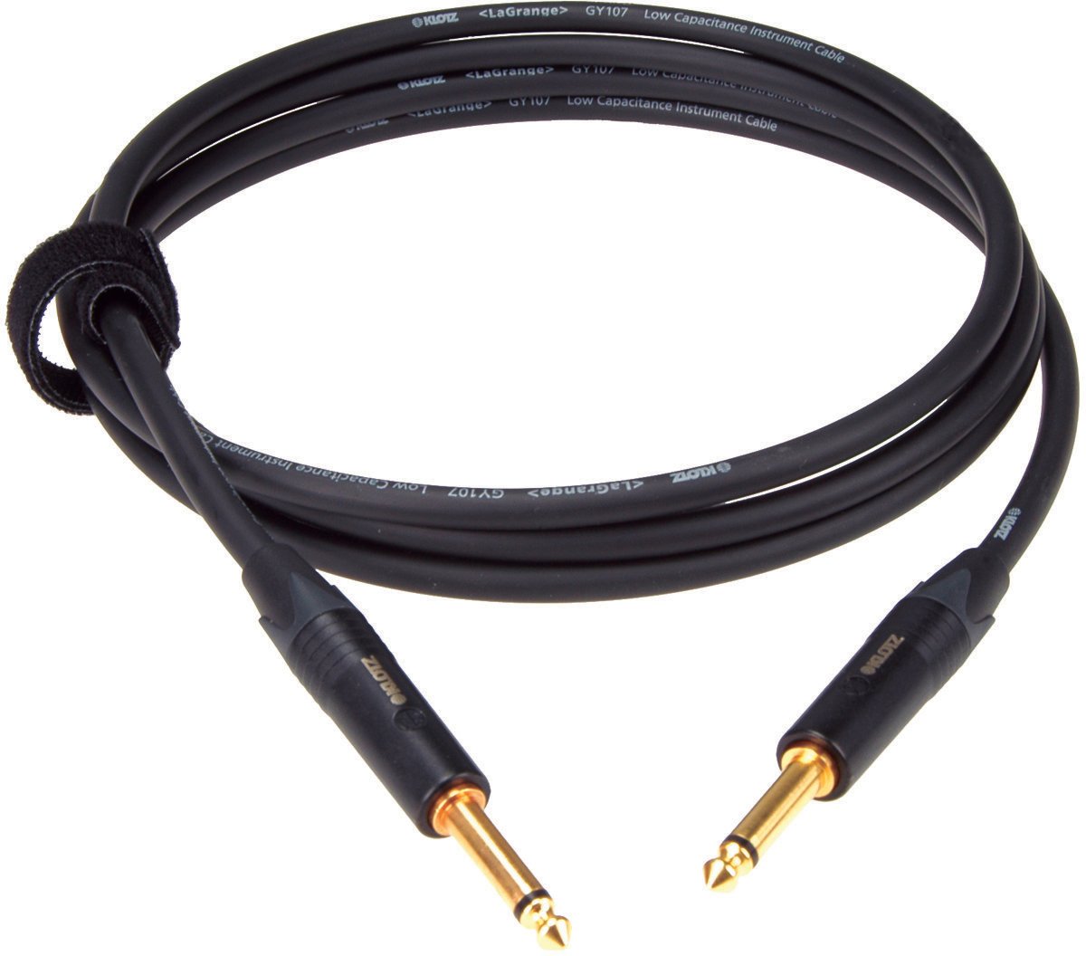 Nástrojový kábel Klotz LAGPP0450 Čierna 4,5 m Rovný - Rovný
