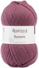Strickgarn Rosários 4 Romaria 26 Plum Strickgarn