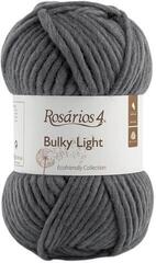 Knitting Yarn Rosários 4 Bulky Light 05 Grey Knitting Yarn