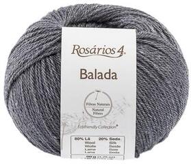 Strickgarn Rosários 4 Balada 11 Grey Strickgarn