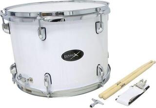 Tambour de marche Basix Marching Tenor Drum Tambour de marche 14" White
