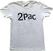 Tricou 2Pac Changes Back Repeat White M Tricou