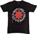 Red Hot Chili Peppers Stencil Black XL Tricou