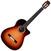 Klasická gitara s elektronikou Cordoba Fusion Orchestra CE CD 4/4 Tear Drop Burst Klasická gitara s elektronikou