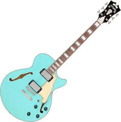 Chitară semi-acustică D'Angelico Premier SS Surf Green Chitară semi-acustică