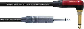 Instrument Cable Cordial Ecocord PR-SILENT 6 m Straight - Angled Instrument Cable