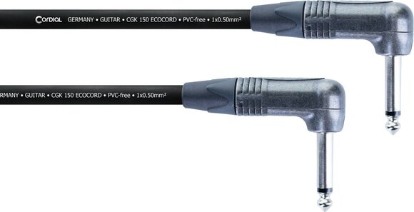 Cavo patch Cordial Ecocord RR 0,6 m Angolo - Angolo Cavo patch - 1