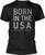 Camiseta de manga corta Bruce Springsteen Born In The Usa Black S Camiseta de manga corta