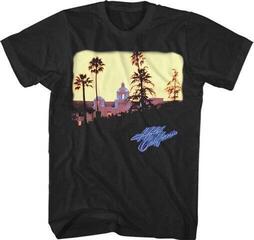 Риза Eagles Hotel California Unisex Тениска с къс ръкав/Black/Къси