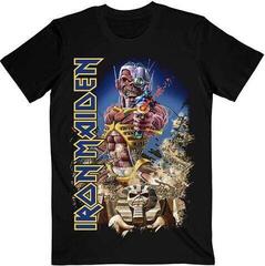 T-Shirt Iron Maiden Somewhere Back in Time Unisex T-Shirt mit kurzen Ärmeln/Black/Kurze
