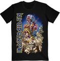 Iron Maiden Somewhere Back in Time Black XL Tričko