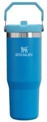 Termo šalica, čaša Stanley IceFlow Flip Straw Tumbler Azure 890 ml Termos boca