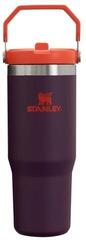 Termica, tazza Stanley IceFlow Flip Straw Tumbler Plum 890 ml Borraccia termica