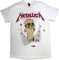 Metallica One Landmine White L Skjorte