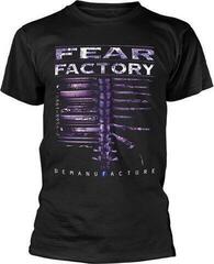 Tričko Fear Factory Demanufacture Tričko s krátkým rukávem/Black/Krátké