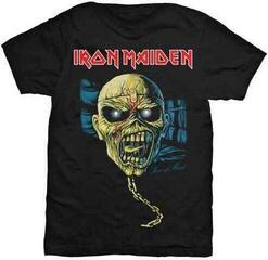 T-shirt Iron Maiden Piece of Mind Skull Black L T-shirt