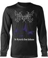 Mayhem De Mysteriis Dom Sathanas Long Sleeve Black S T-särk