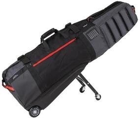 Travel Bag Sun Mountain Clubglider Meridian Black/Steel/Red Travel Cover