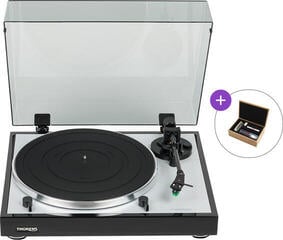 Hi-Fi Turntable Thorens TD 402 DD Black Gloss Cleaning SET Black Hi-Fi Turntable