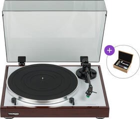 Hi-Fi Turntable Thorens TD 402 DD Walnut Cleaning SET Walnut Hi-Fi Turntable