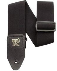 Textile guitar strap Ernie Ball Comfort Stretch Black Textile guitar strap